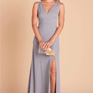 Birdy grey dusty blue bridesmaid dress. Only wore once.